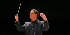Guest conductor Guillermo Figueroa