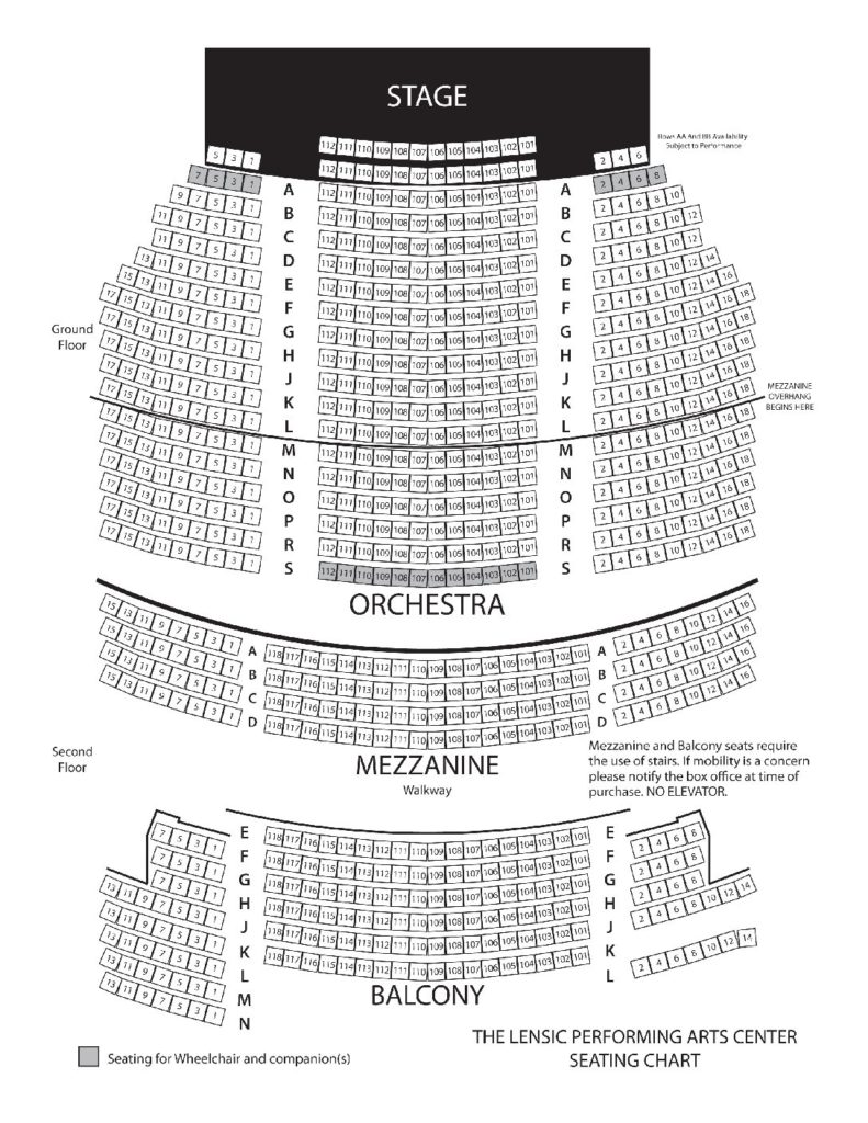 Lensic Seating Chart The Santa Fe Symphony